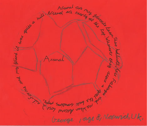 Football shape poem